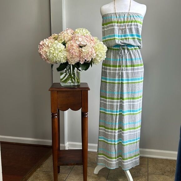Banana Republic Bandeau Maxi Dress - Picture 1 of 7